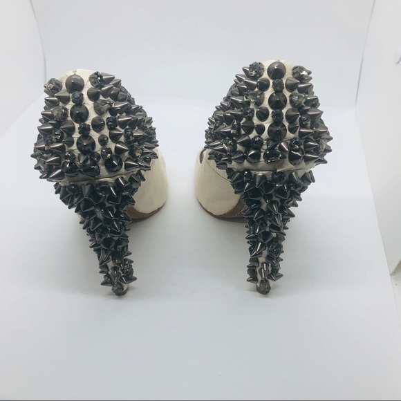 Sam Edelman Lorissa Snakeskin Peep Toe Heels - Picture 4 of 16